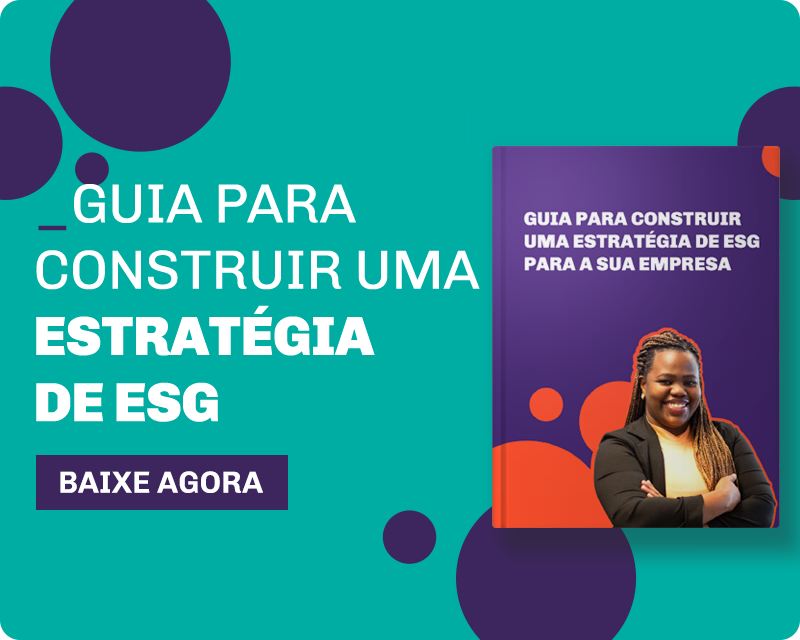Clique e faça download do guia para construir uma estratégia de ESG.